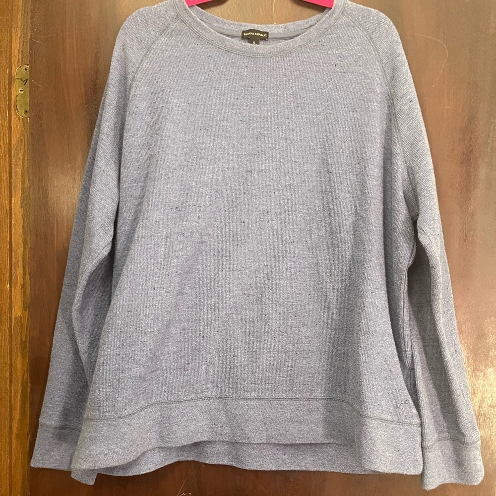 Banana Republic Blue Knit Sweater
